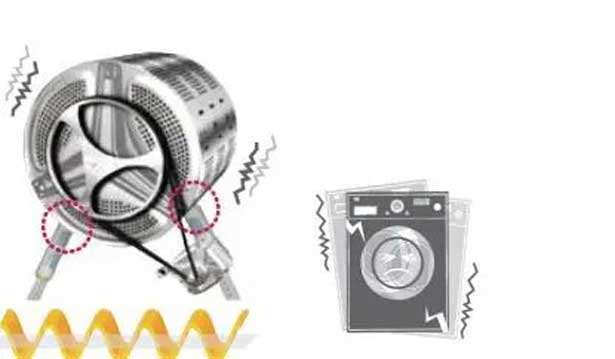 Hỏng bộ phận giảm xóc