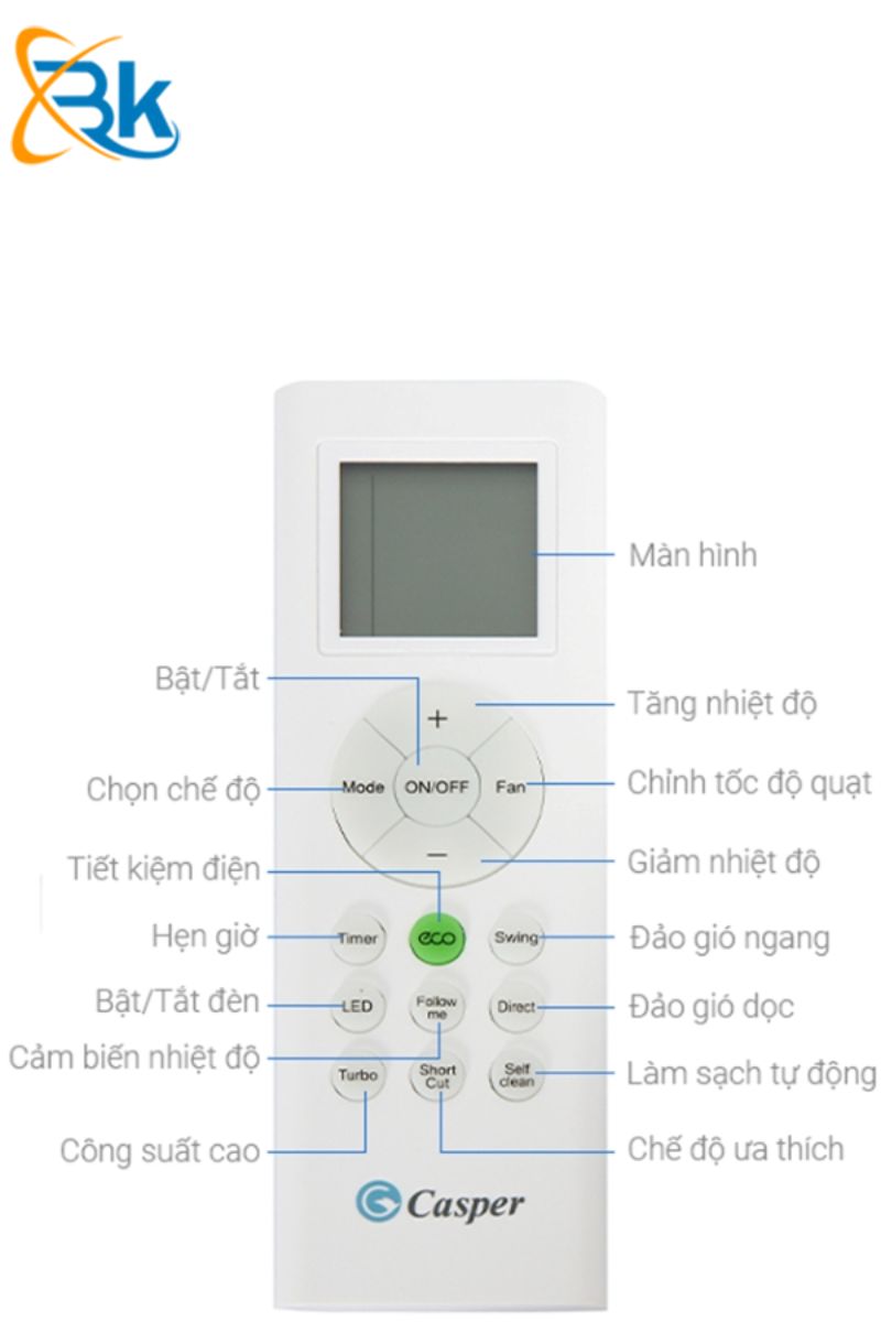Cách sửa điều hòa Casper
