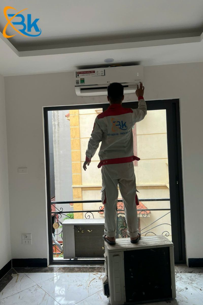Quy trình dịch vụ chuyên nghiệp của Điện lạnh Bách Khoa K9