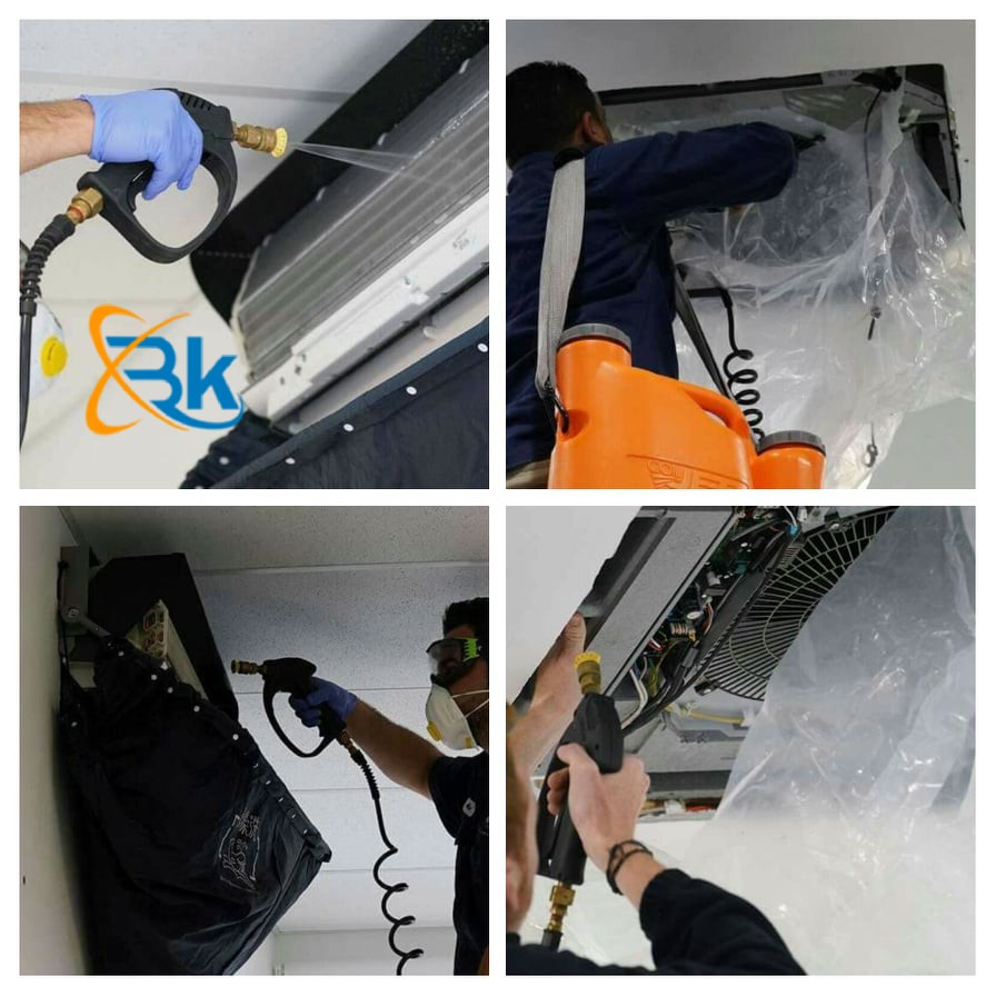Cách sử dụng khá đơn giản của túi vệ sinh điều hòa